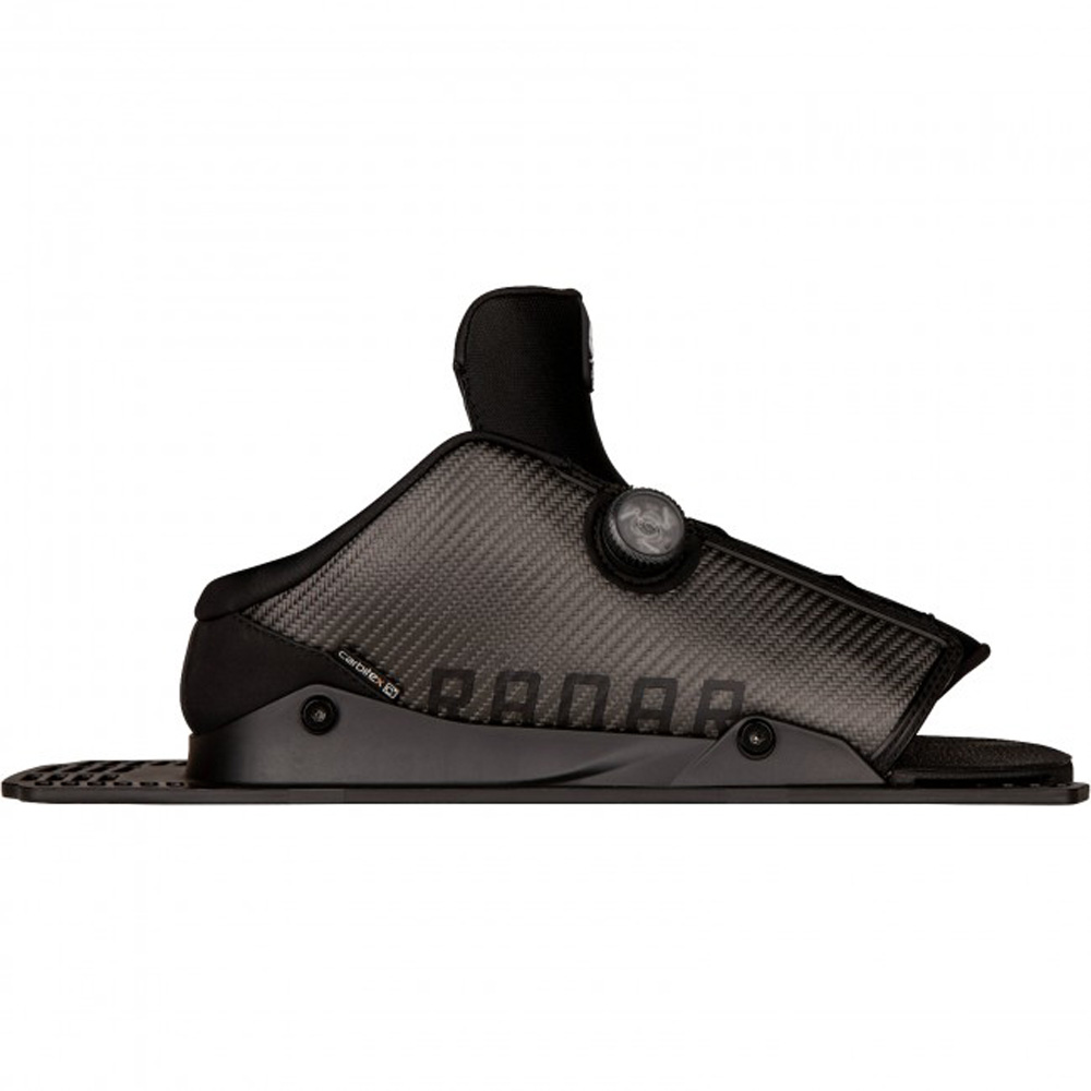 Radar Carbitex Vector BOA HRT slalom ski binding rear alum. plate foto 1