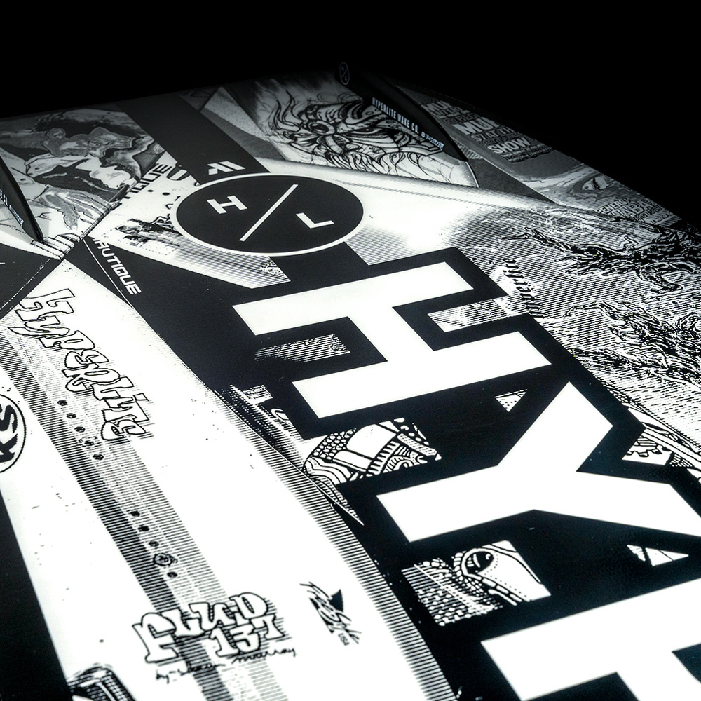Hyperlite Murray wakeboard 134 cm met Team X bindingen 7