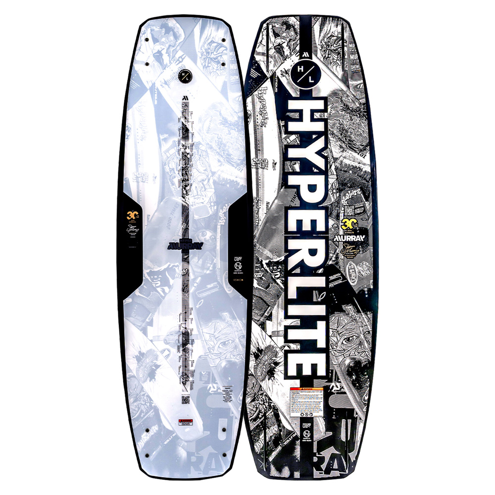 Hyperlite Murray wakeboard 134 cm met Team Formula bindingen 2