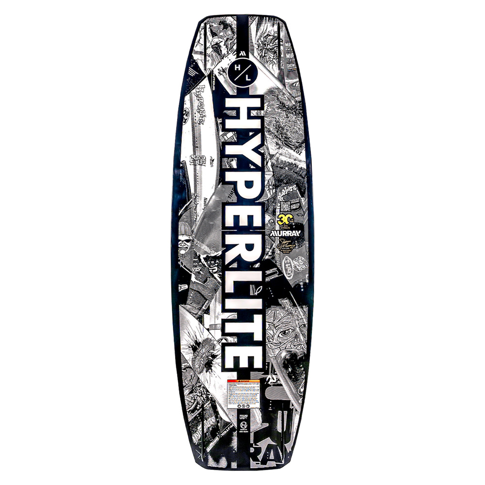 Hyperlite Murray wakeboard 134 cm met Team OT bindingen 3