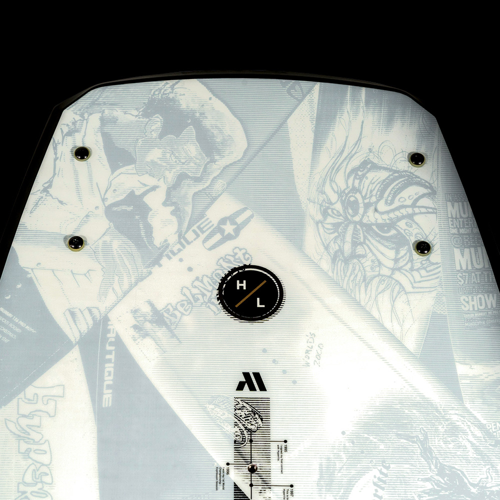 Hyperlite Murray wakeboard 134 cm met Team OT bindingen 5