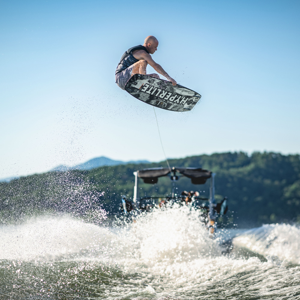 Hyperlite Murray wakeboard 150 cm met Team OT bindingen 12