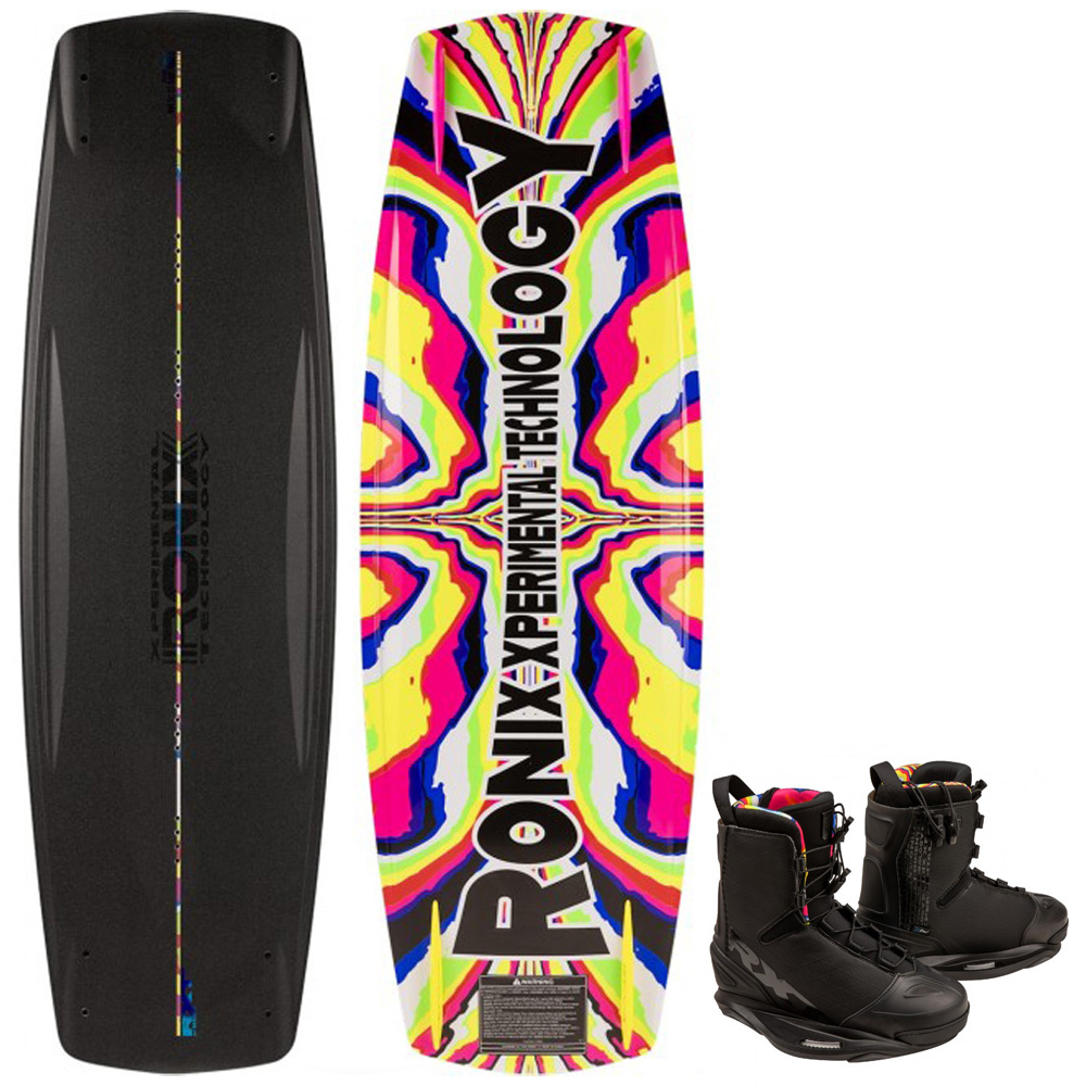 Ronix RXT wakeboard set 144 cm met RXT bindingen foto 1