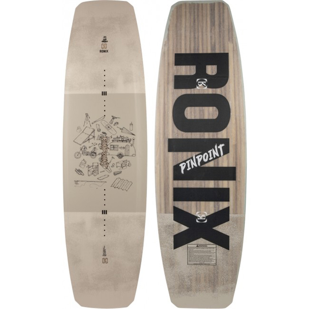 Ronix Pinpoint wakeboard set 137 cm met Diplomat bindingen 2