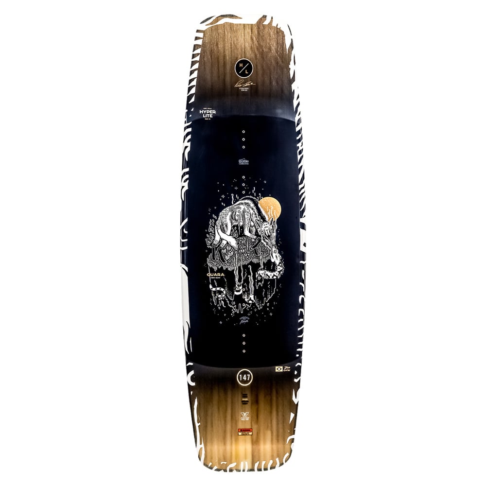 Hyperlite Guara wakeboard set 147 cm met Zero2 bindingen 4