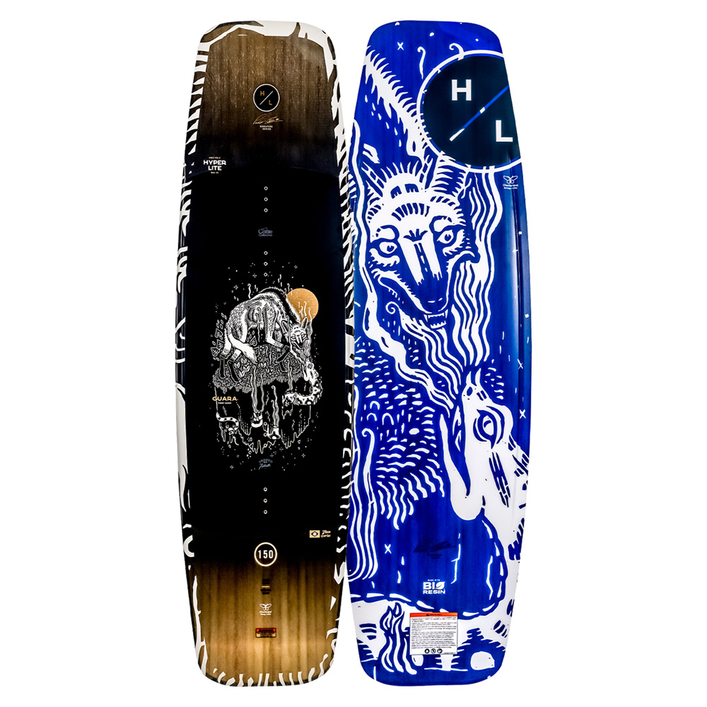 Guara wakeboard set 150 cm met Zero2 bindingen