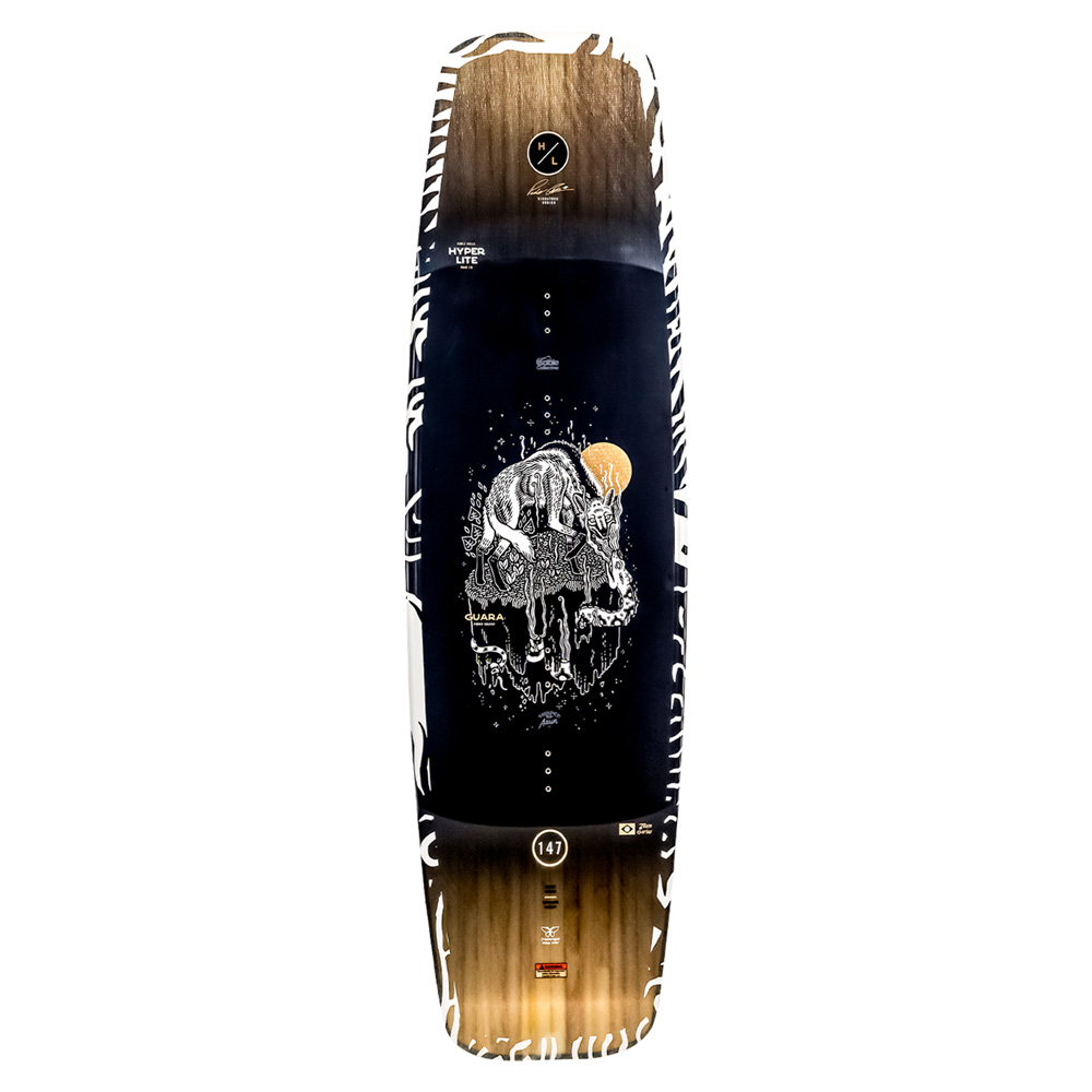 Hyperlite Guara wakeboard set 150 cm met Zero2 bindingen 4