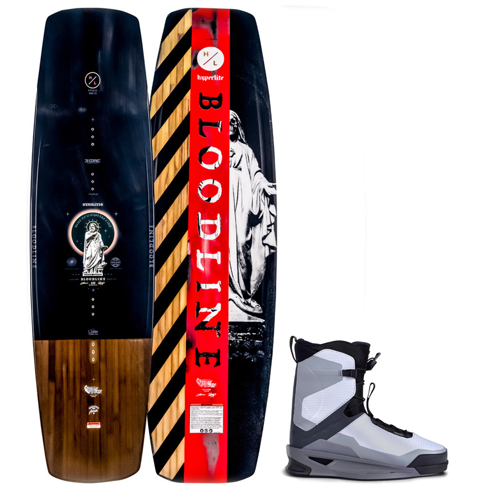 Bloodline wakeboard 151 cm met Zero2 bindingen