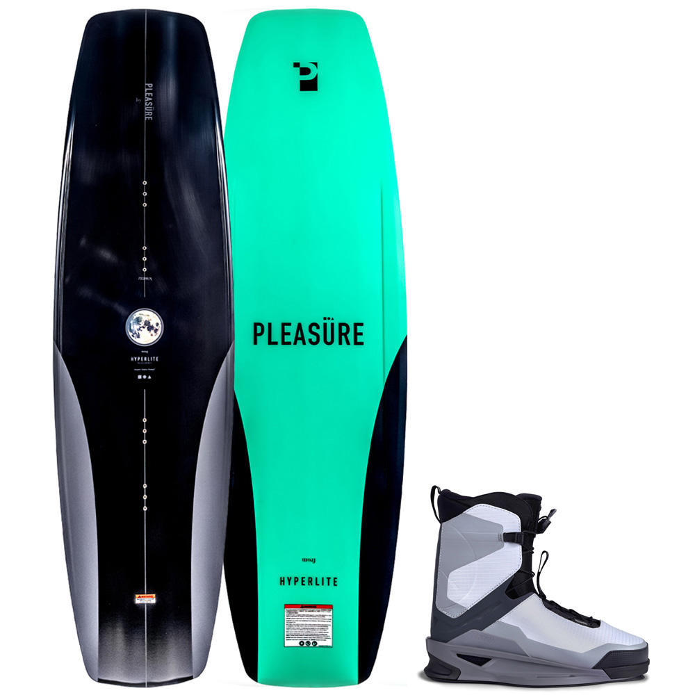 Pleasure wakeboard 144 cm met Zero2 bindingen