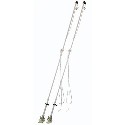 mooring whip aanleghengel deluxe 2,4m