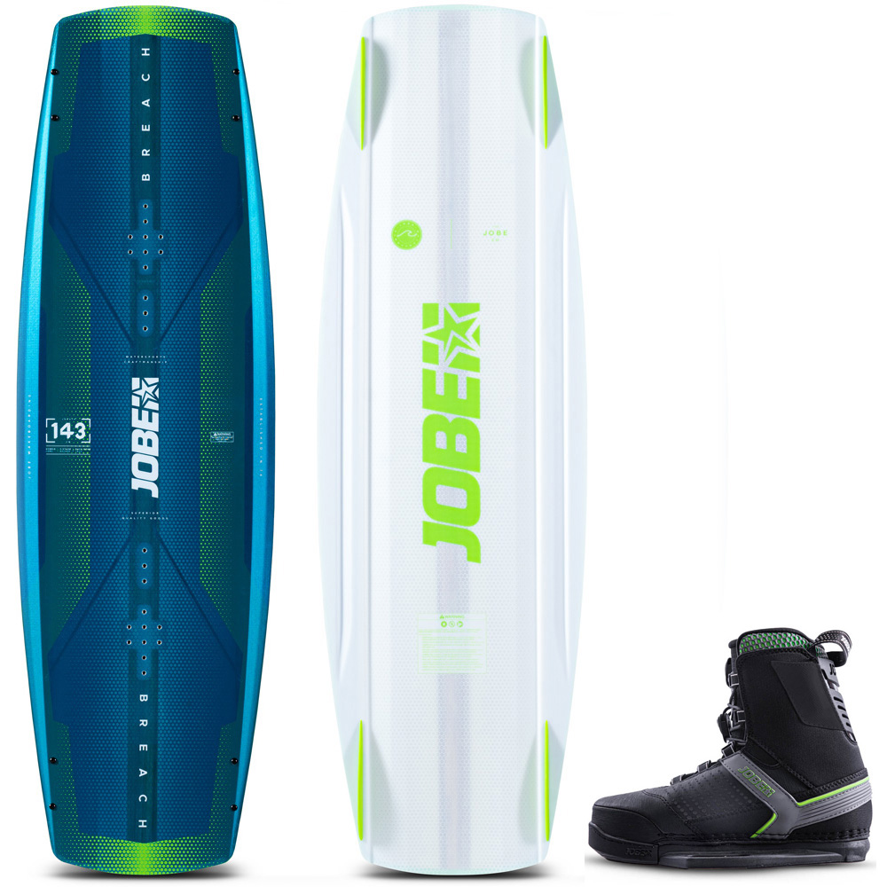 Breach wakeboard 139 cm en Charge bindingen set