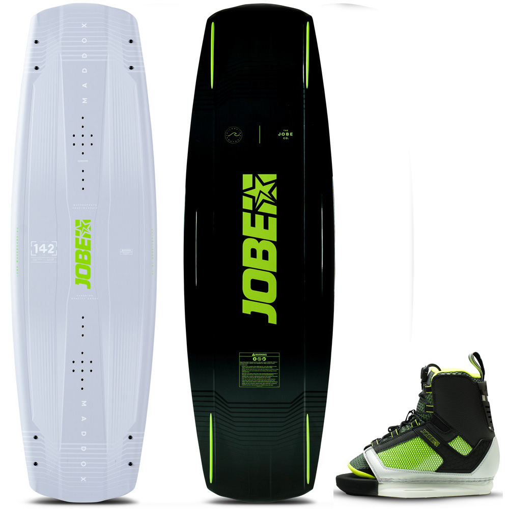 Jobe Maddox wakeboard 138 cm en Republik bindingen set 1