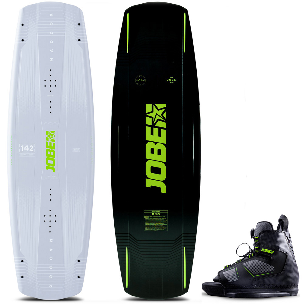 Maddox wakeboard 138 cm en Unit bindingen set