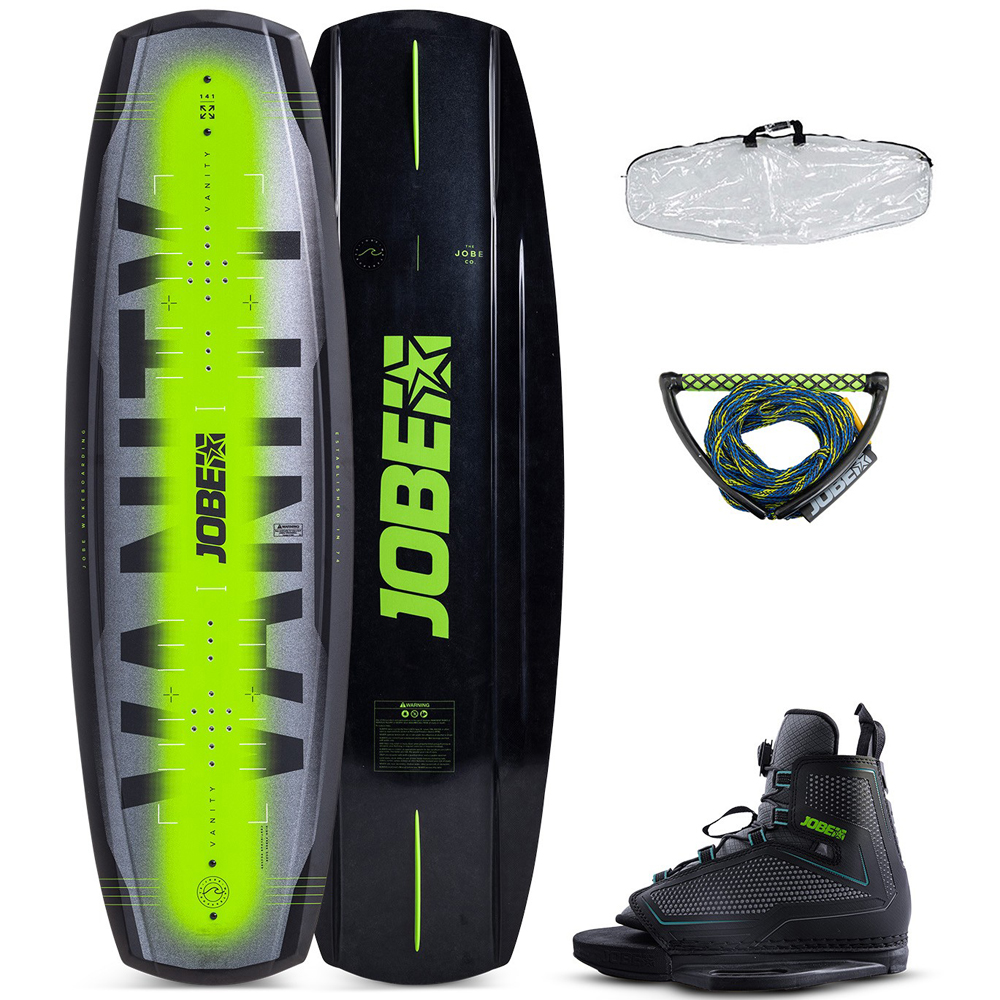 Jobe Vanity wakeboardset 141 cm  met Maze wakeboardbindingen 1