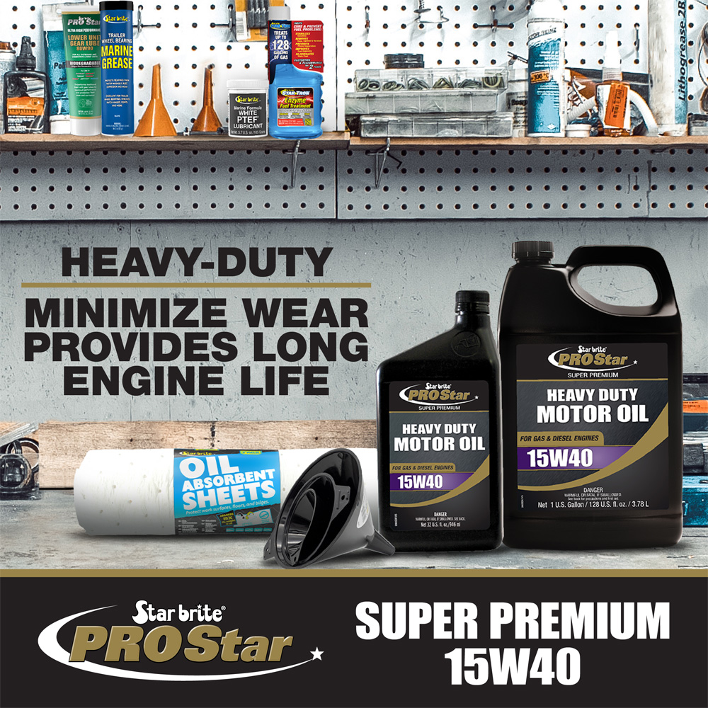 Starbrite super premium heavy duty 4 takt motorolie 15w40 3800 ml 4