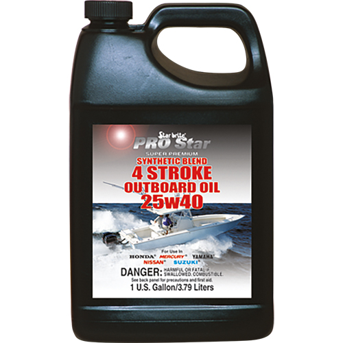 Starbrite super premium synthetische 4 takt motorolie 25w40 3800 ml 4