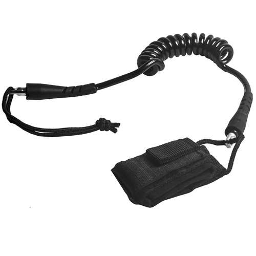 bodyboard leash gewokkeld PVC gecoat touw