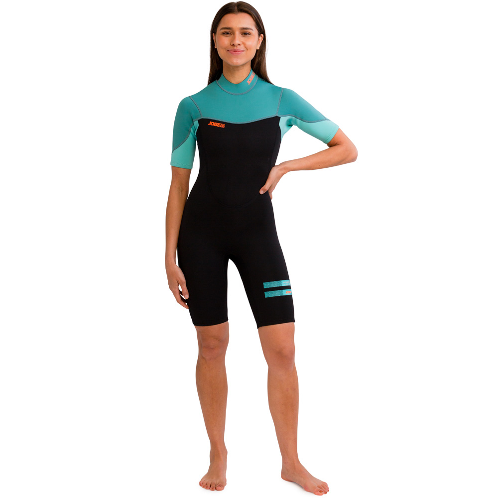 Sofia shorty 3/2mm wetsuit dames Vintage Teal