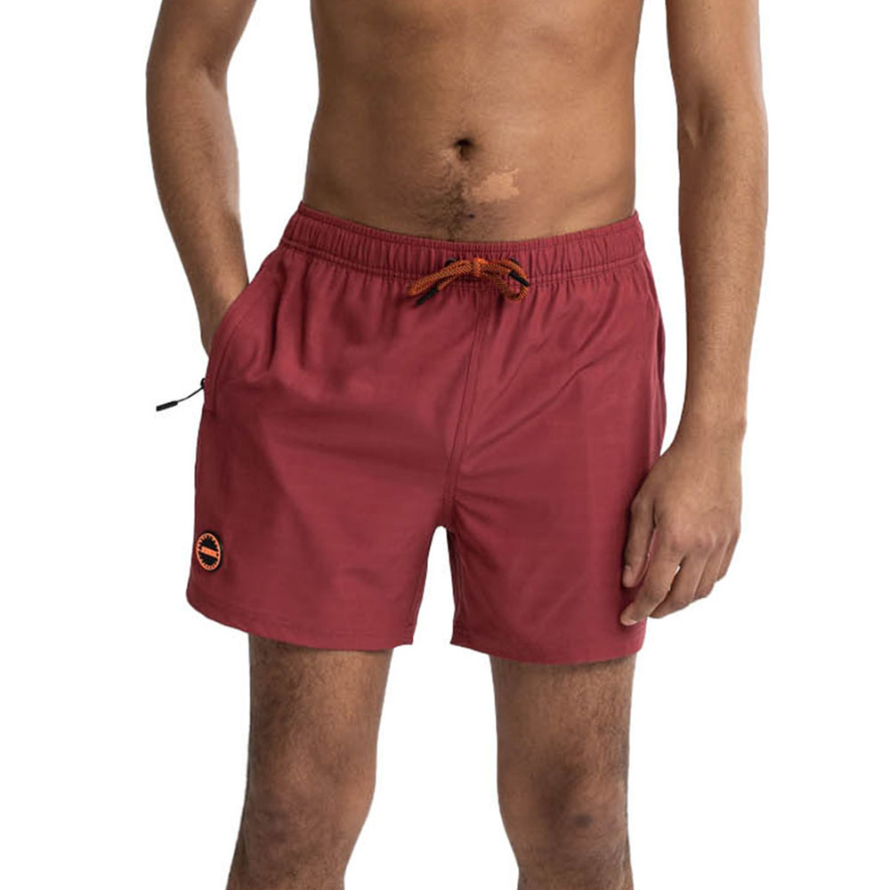 zwemshort heren Burgundy rood