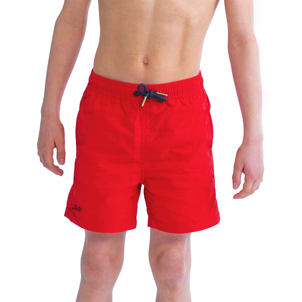 Jobe Swimshort jongens rood 1