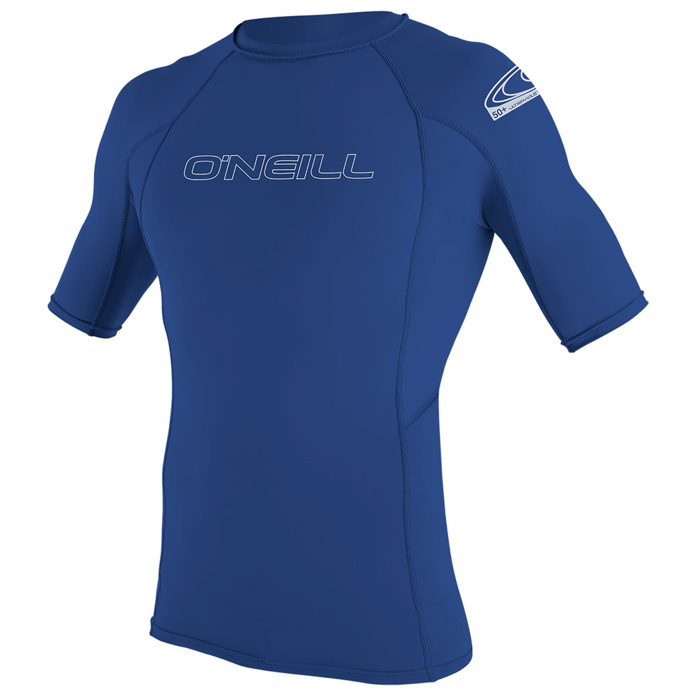 Oneill korte mouwen rash guard heren blauw 1