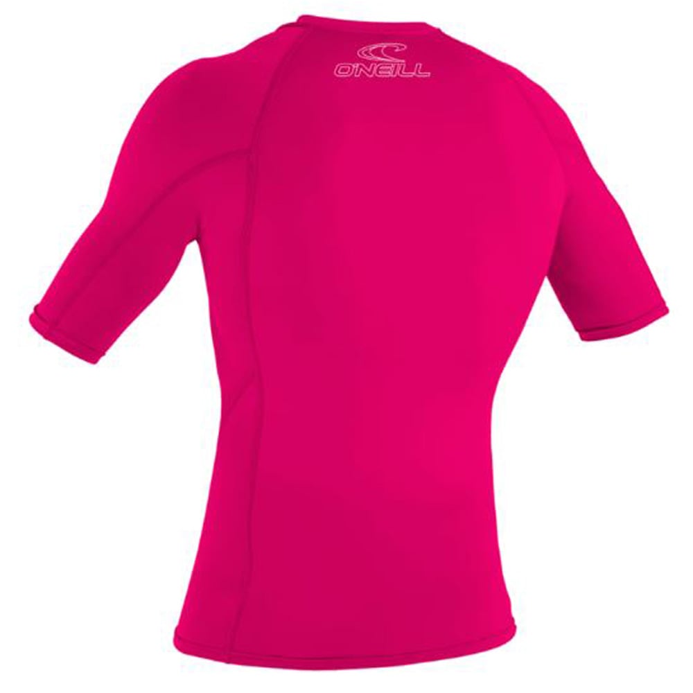  korte mouwen rash guard kind roze 2