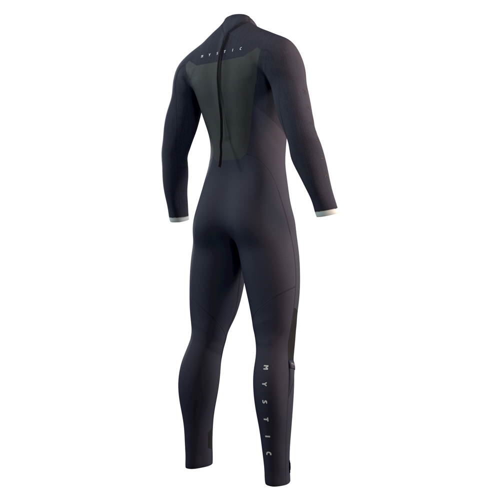 Mystic Majestic Fullsuit 5/3mm rugrits Night blauw heren wetsuit 2