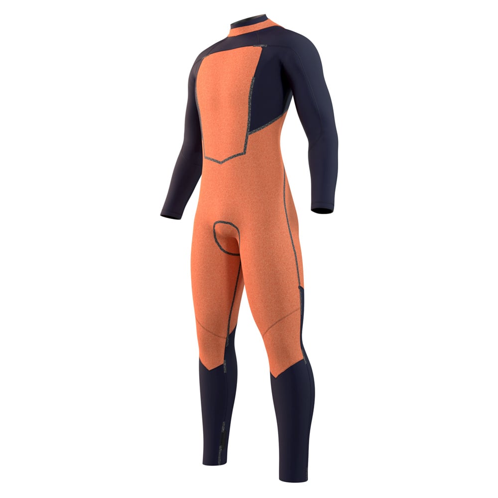 Mystic Marshall Fullsuit 5/3mm rugrits Zwart heren wetsuit 3