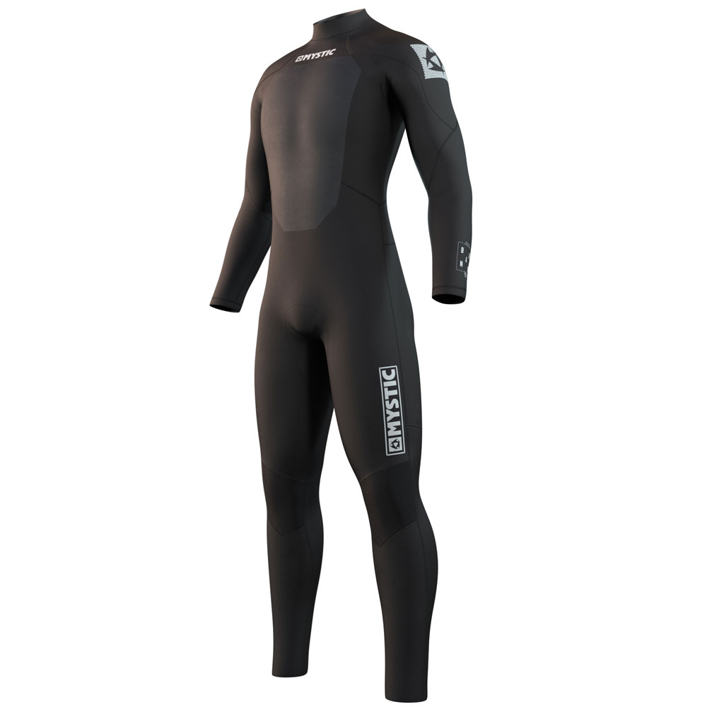 Mystic Star Fullsuit 4/3mm rugrits Zwart heren wetsuit 1