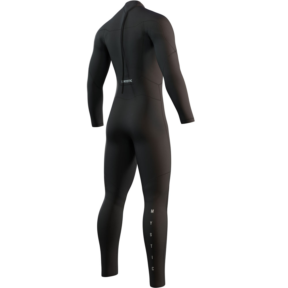 Mystic Star Fullsuit 4/3mm rugrits Zwart heren wetsuit 2