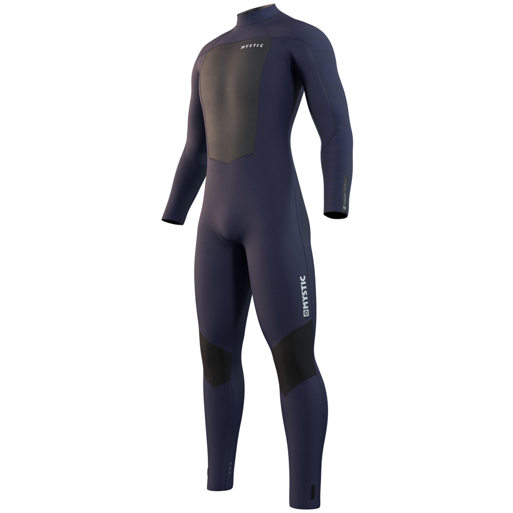 Majestic fullsuit 5/4mm rugrits heren night blauw