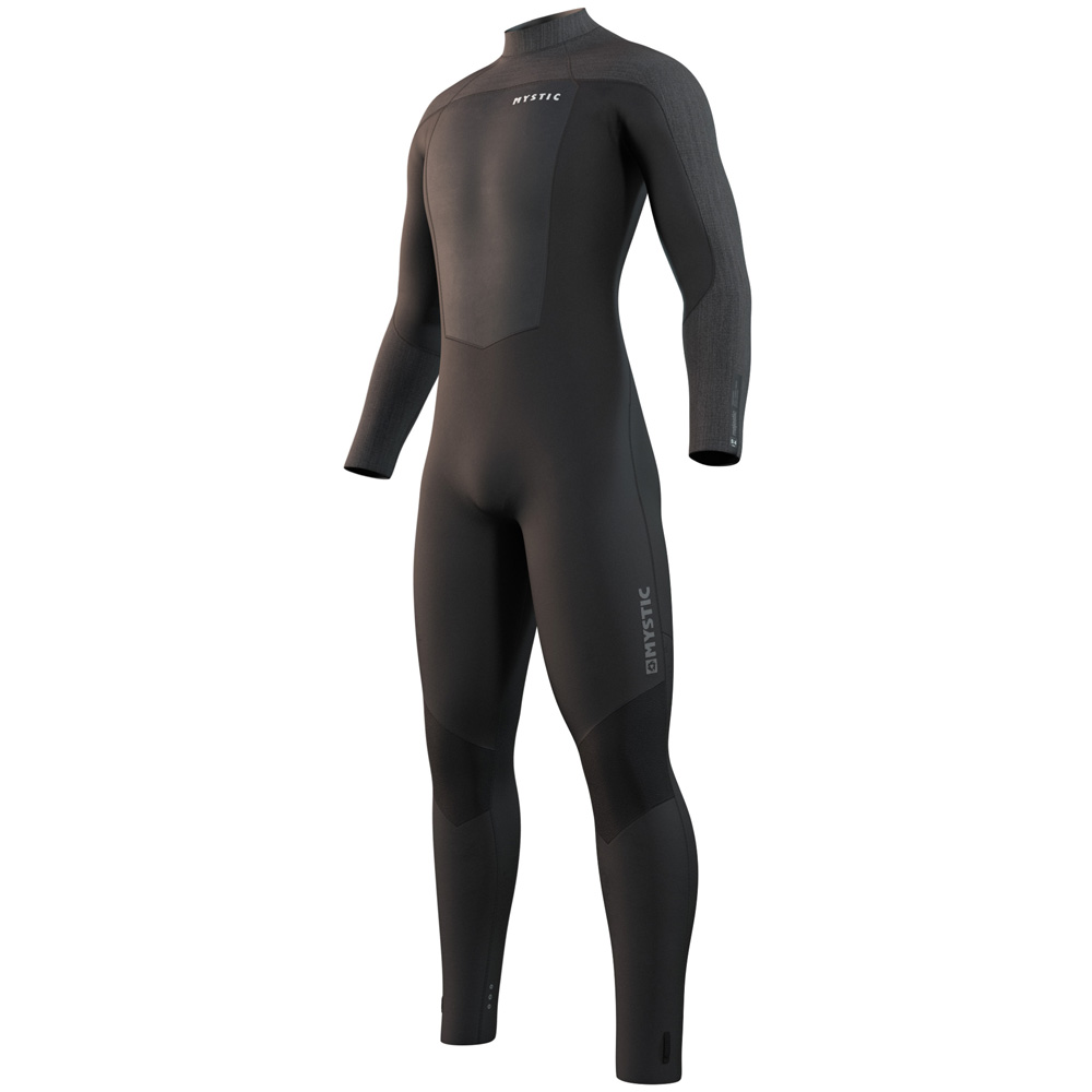 Mystic Majestic fullsuit 5/4mm rugrits heren zwart foto 1