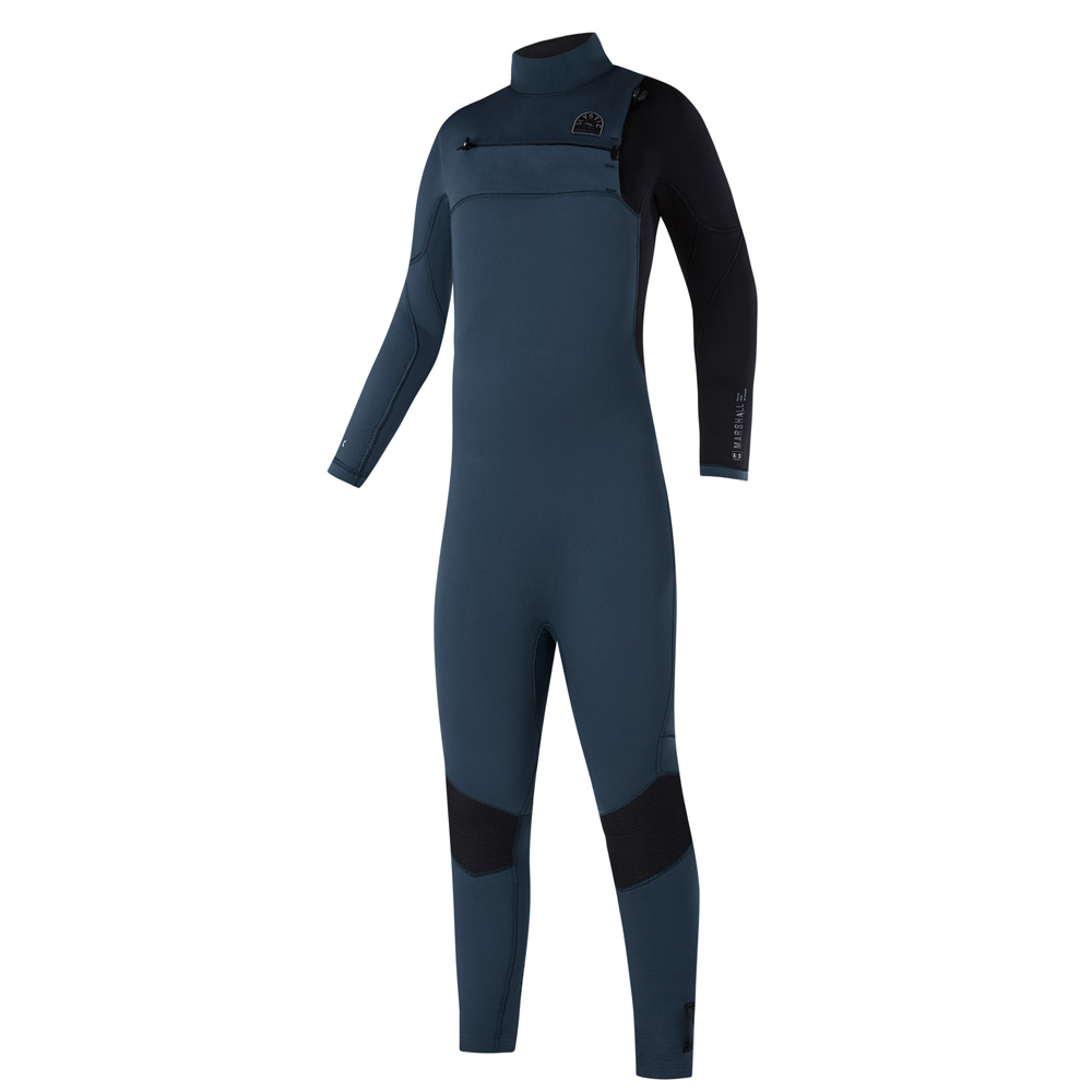 Mystic Marshall fullsuit 3/2mm borstrits kids night blauw foto 1
