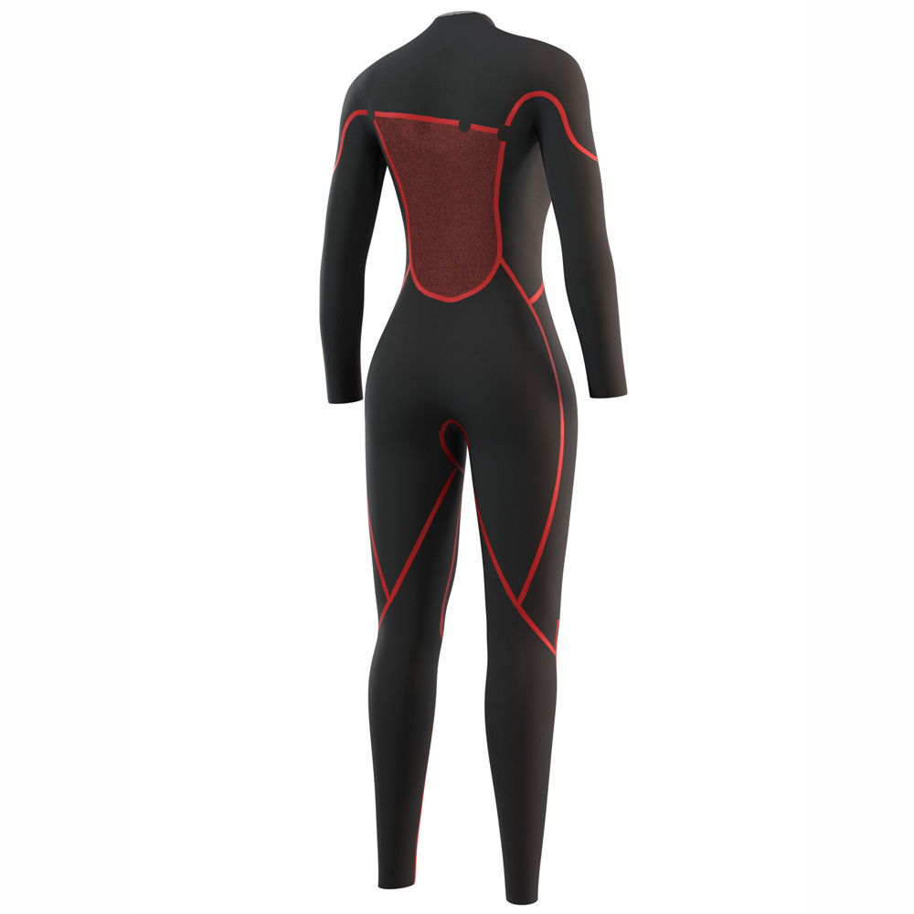Mystic The One fullsuit 3/2mm Zipfree dames lila 4