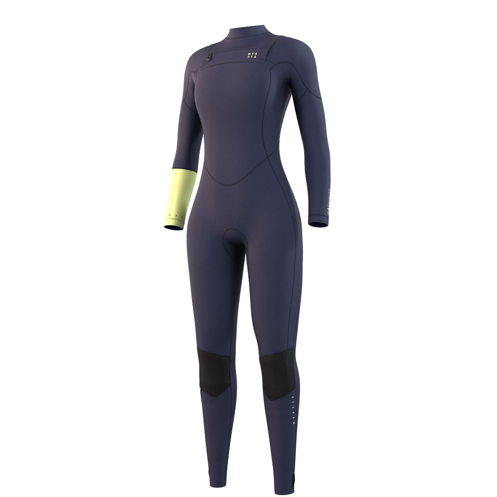 Mystic Dazzled fullsuit 5/3mm dubbele borstrits dames night blauw foto 1
