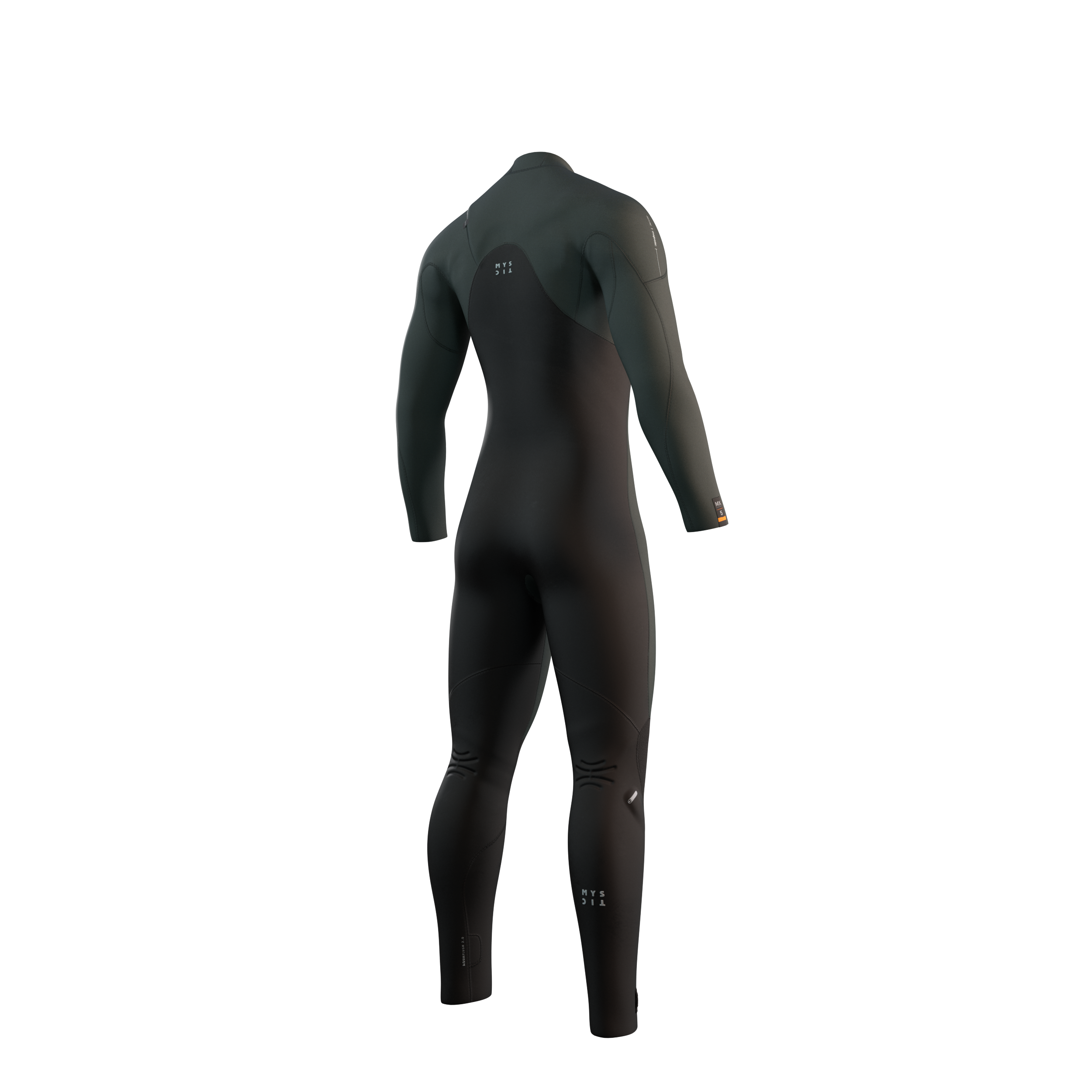 Mystic Majestic fullsuit wetsuit heren 5/4mm borstrits Cypress groen 5