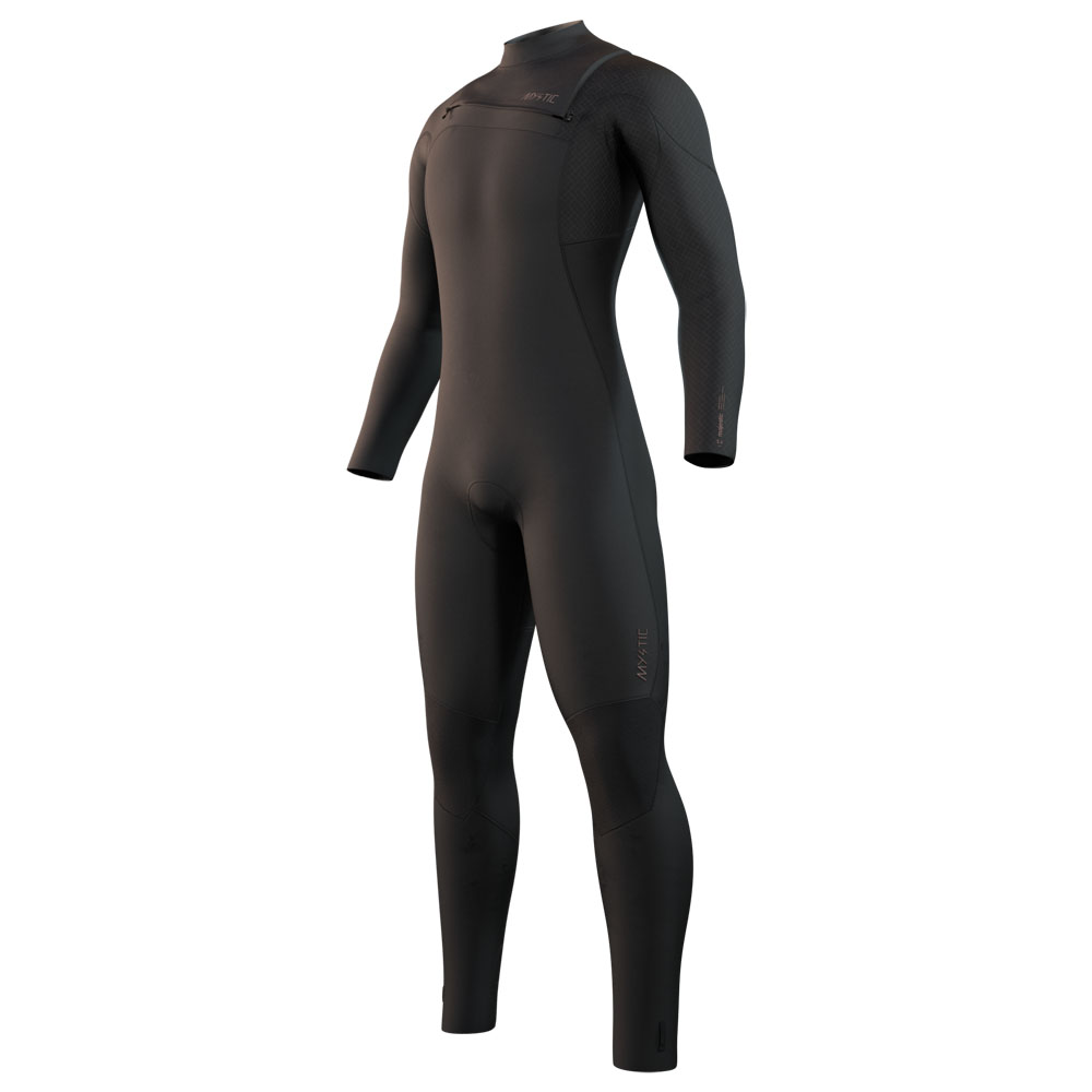 Mystic Majestic fullsuit wetsuit heren 5/4mm borstrits zwart 1