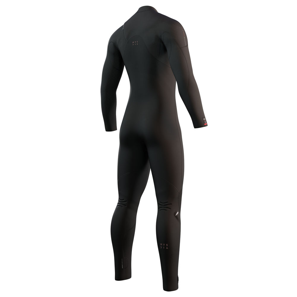 Mystic Majestic fullsuit wetsuit heren 5/4mm borstrits zwart 3