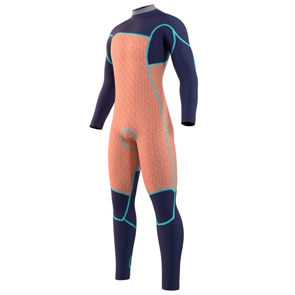 Mystic Majestic fullsuit wetsuit heren 5/4mm borstrits zwart 4