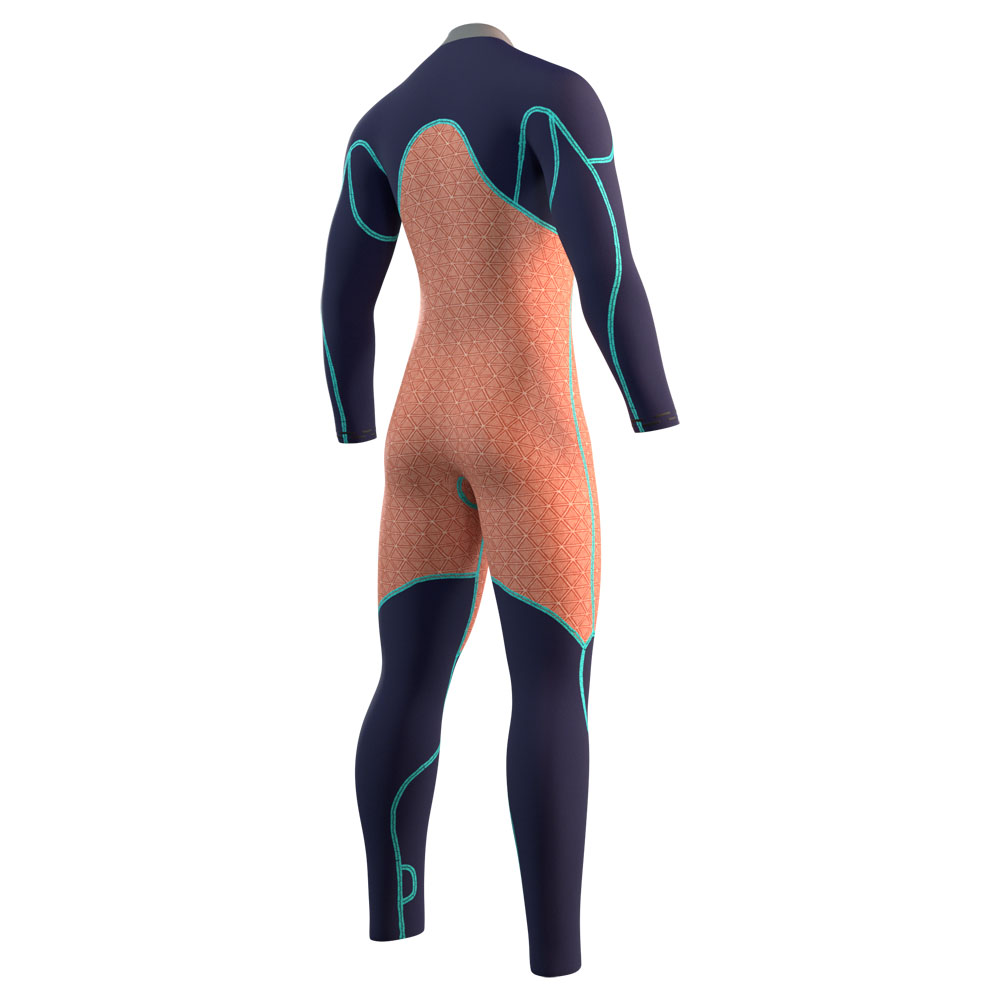 Mystic Majestic fullsuit wetsuit heren 5/4mm borstrits zwart 6