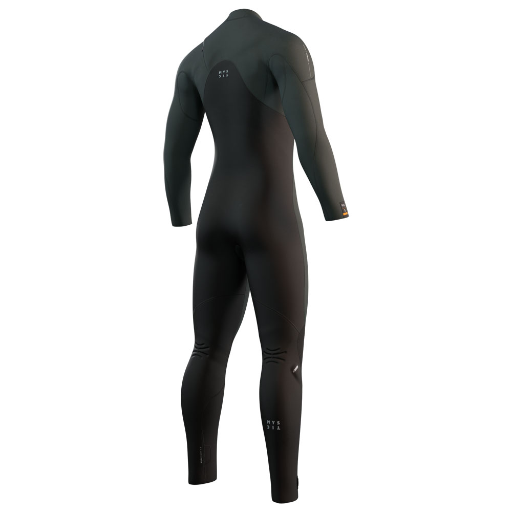 Mystic Majestic fullsuit wetsuit heren 3/2mm borstrits Cypress groen 3