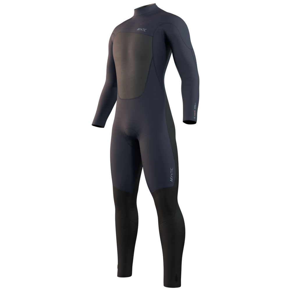 Mystic Majestic fullsuit wetsuit heren 5/4mm rugrits navy blauw 2