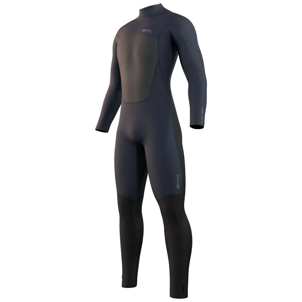 Majestic fullsuit wetsuit heren 5/4mm rugrits navy blauw