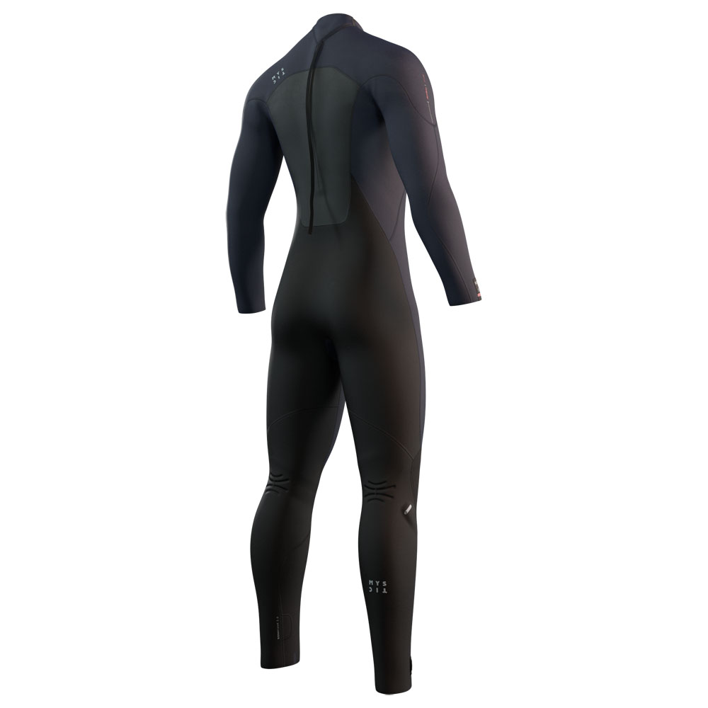 Mystic Majestic fullsuit wetsuit heren 5/4mm rugrits navy blauw 3