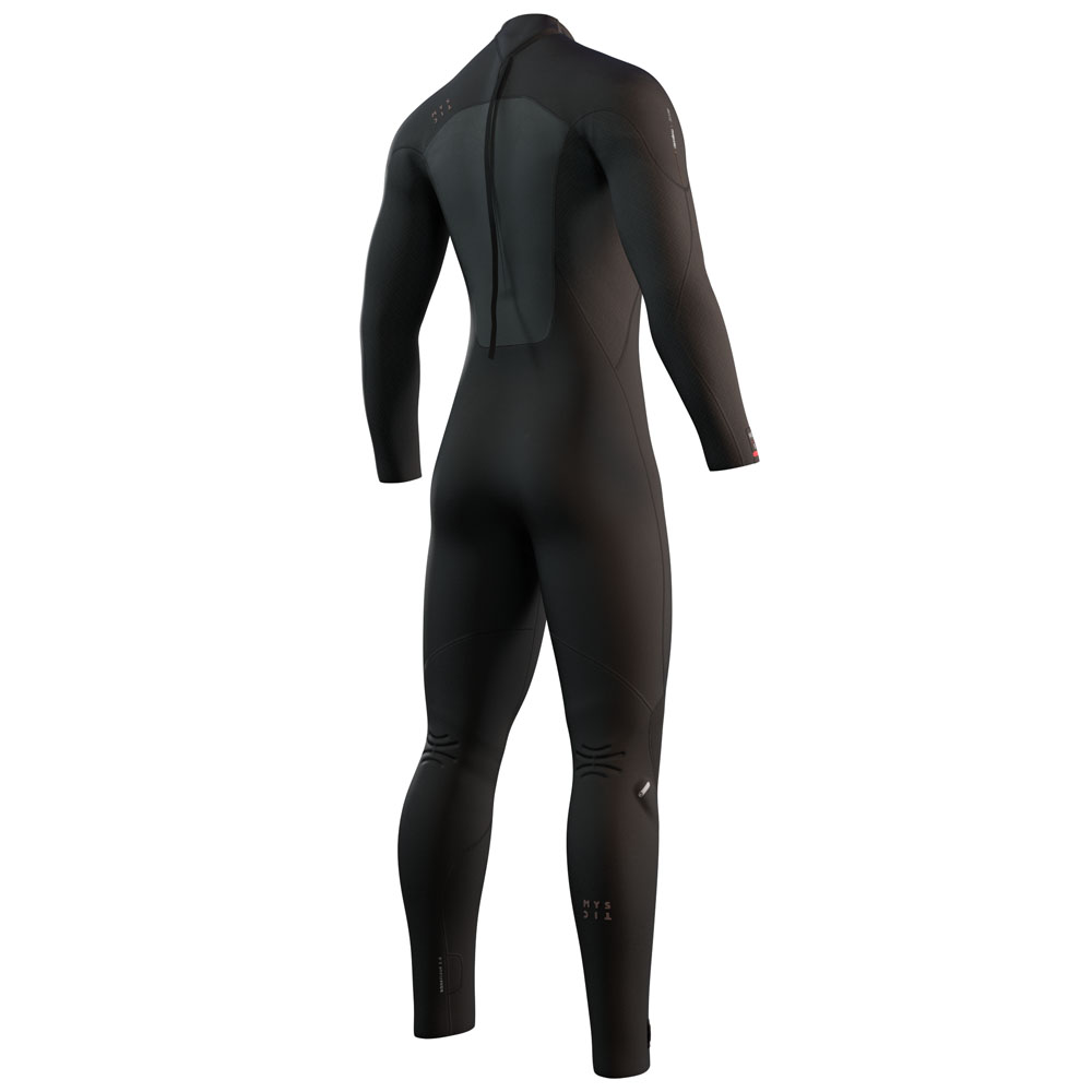 Mystic Majestic fullsuit wetsuit heren 5/4mm rugrits zwart 3