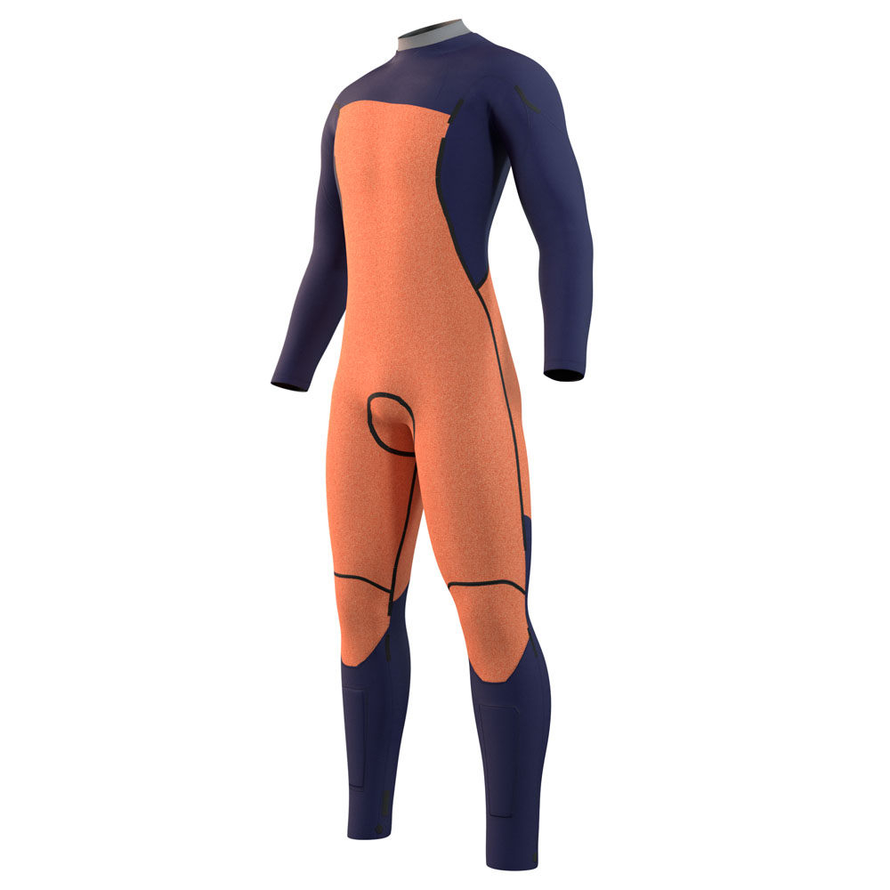 Mystic Marshall fullsuit wetsuit heren 5/3mm borstrits zwart 5