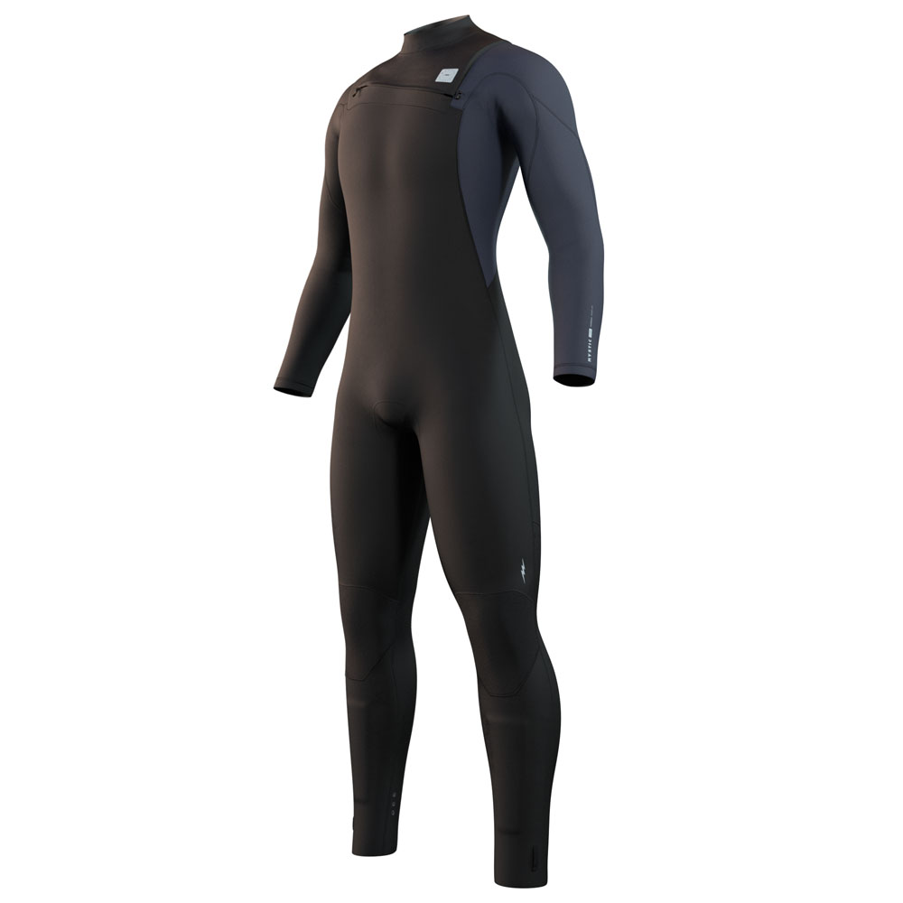 Mystic Marshall fullsuit wetsuit heren 4/3mm borstrits zwart 2