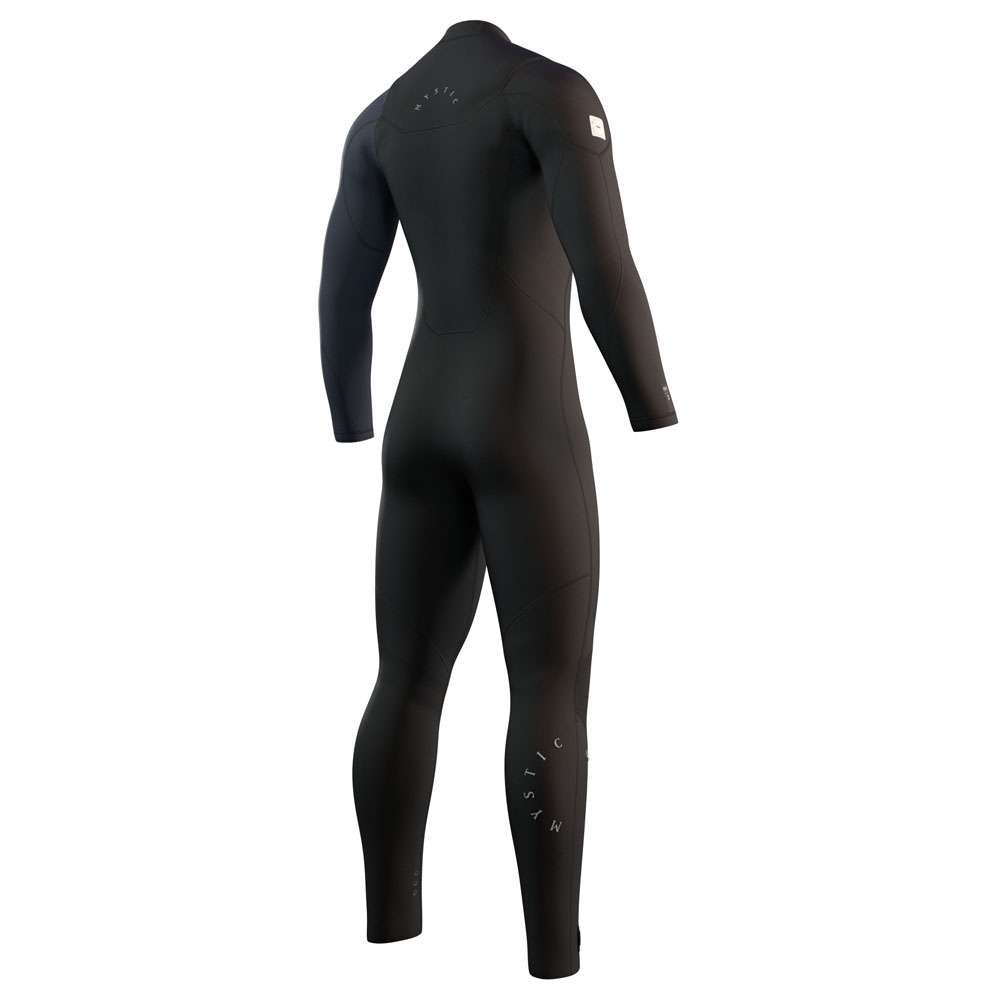 Mystic Marshall fullsuit wetsuit heren 4/3mm borstrits zwart 3