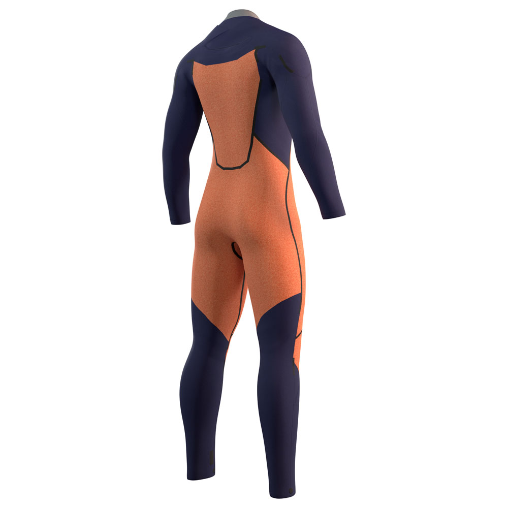 Mystic Marshall fullsuit wetsuit heren 3/2mm borstrits zwart 7