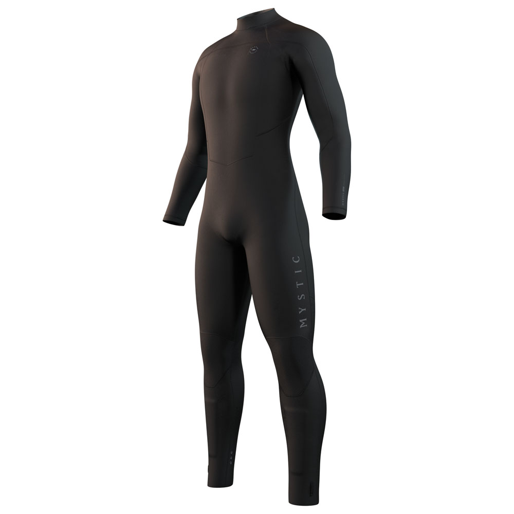Mystic Marshall fullsuit wetsuit heren 5/3mm rugrits zwart foto 1